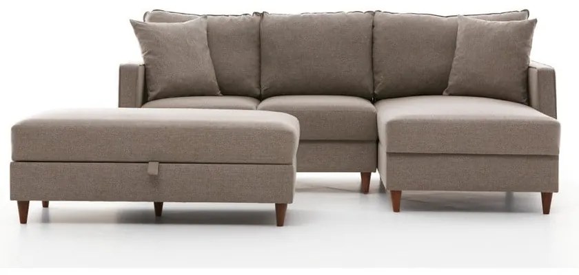 Divano angolare beige (angolo destro) Eva - Balcab Home