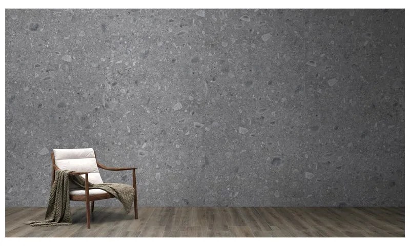 Piastrella da pavimento interno rettificato CEPPO GRIGIO in gres naturale opaco grigio 120 x 280 cm Sp. 6 mm traffico intenso (pei 4/5) R10