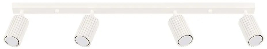 Sollux SL.1603 - Faretto KARBON 4xGU10/10W/230V color crema