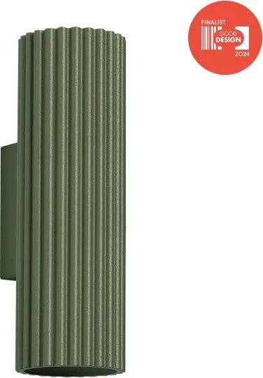 Brilagi - Applique LED CRESTO 2xGU10/10W/230V 20 cm verde