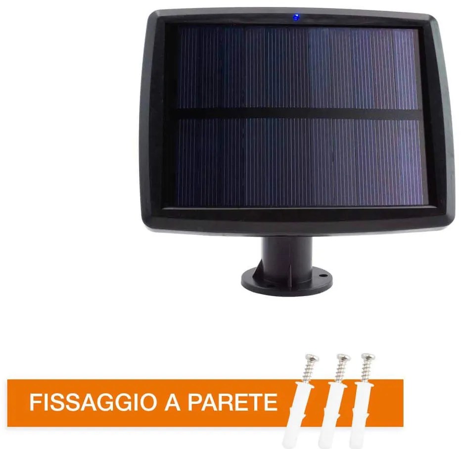Catenaria SOLARE 10 Lampadine LED 05W Bianco Caldo - 5.5m Colore Bianco Caldo 2.700K