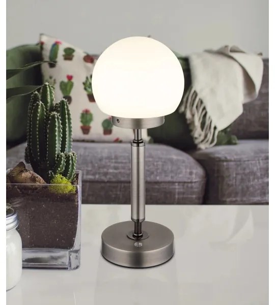 Globo 21033A-LED Lampada da tavolo ricaricabile HAKU LED/2,5W/5V 2700/4000/6500K antracite