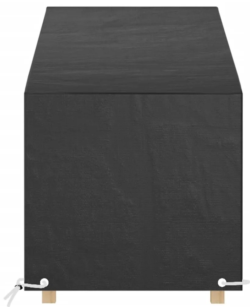 Coperture sdraio 2pz 12 occhielli 200x65x35/60 cm polietilene