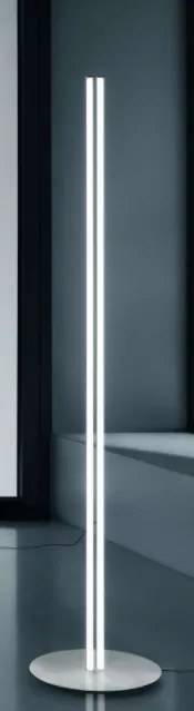 Flos Coordinates Floor Lampada da pavimento 200 cm a luce diffusa in alluminio Argento