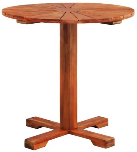 Tavolo da Bistrot 70x70 cm in Legno Massello di Acacia