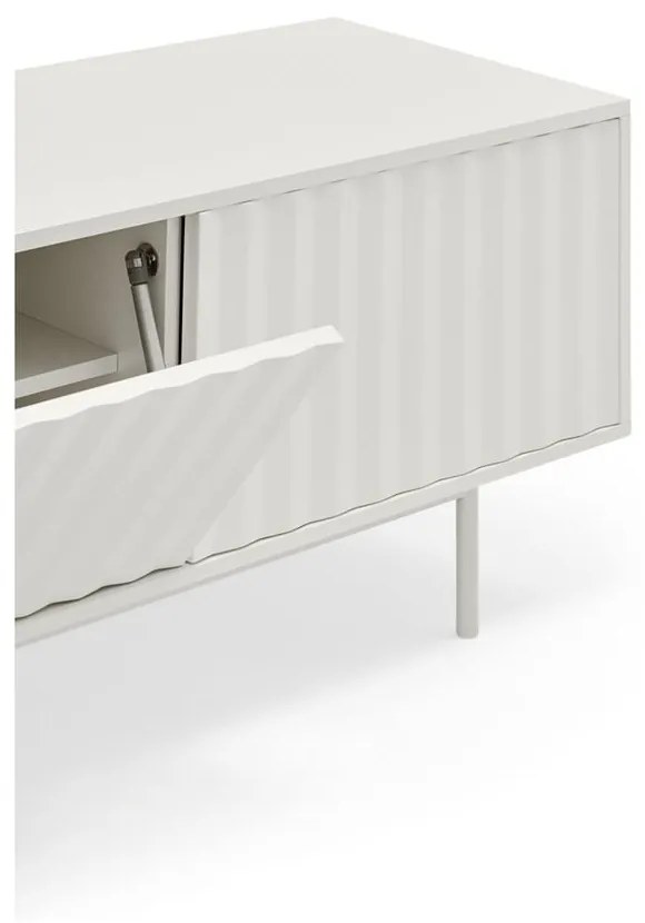 Tavolo TV bianco 180x52 cm Sierra - Teulat