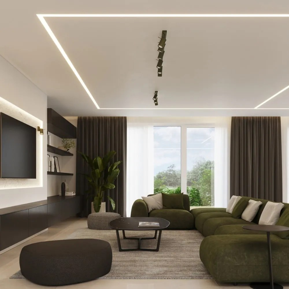 Faretto verde 6x45 cm Etna – Sollux