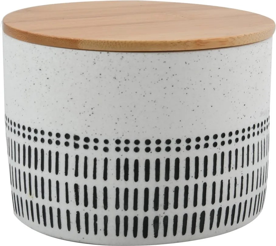 Organizer da bagno bianco in poliresina per dischetti di cotone Yuma – Spirella