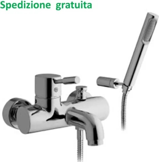 Miscelatore vasca doccia duplex Rubitor serie Modì 6515 cromato