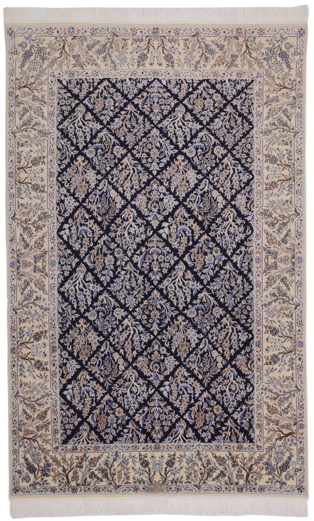Nain Tappeto 150 x 240 (Iran) Annodato A Mano