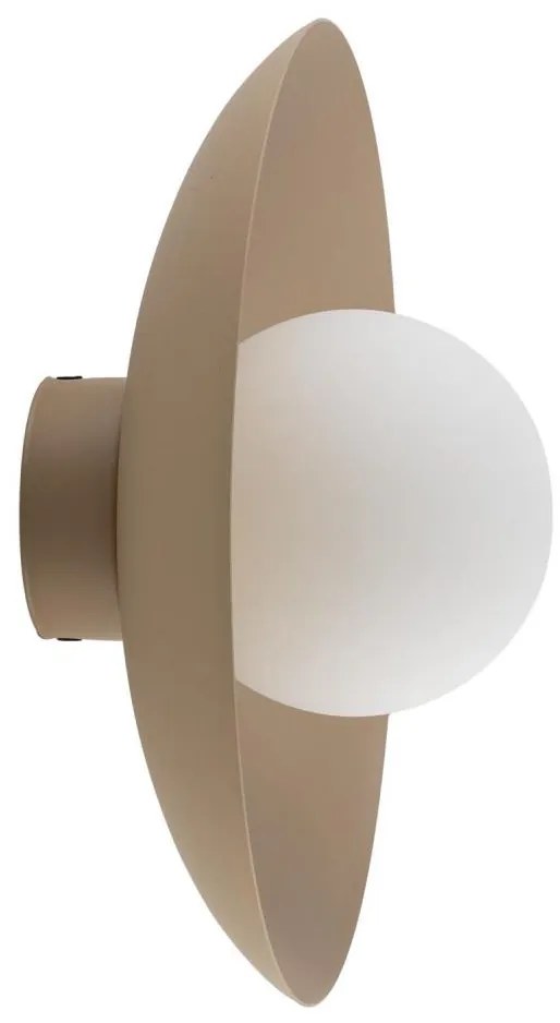 Applique SLATE 1xG9/8W/230V diametro 28 cm beige