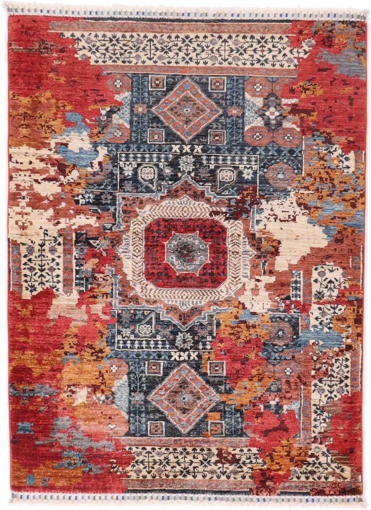 Mamluk Tappeto orientale 100x140 (Afghanistan) Annodato A Mano