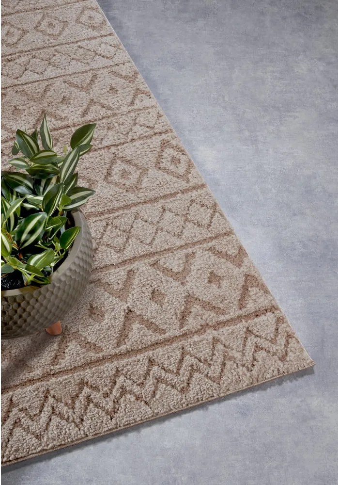 Passatoia beige 80x240 cm Carpet Itinerance Beige - Elle Decoration
