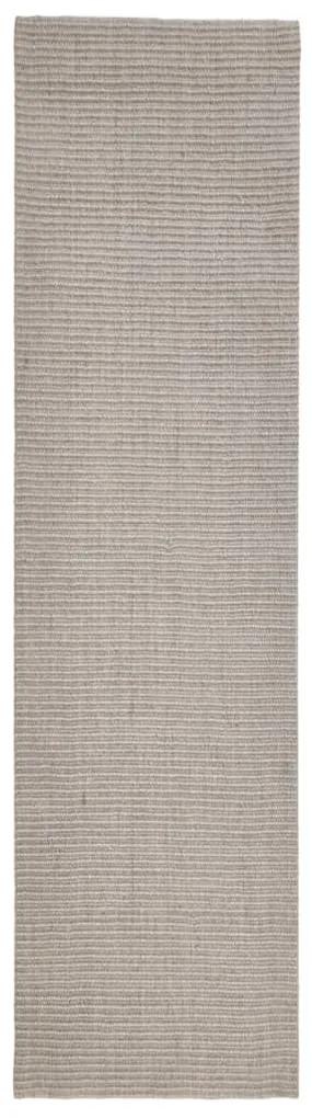 Tappeto in sisal per tiragraffi sabbia 66x250 cm