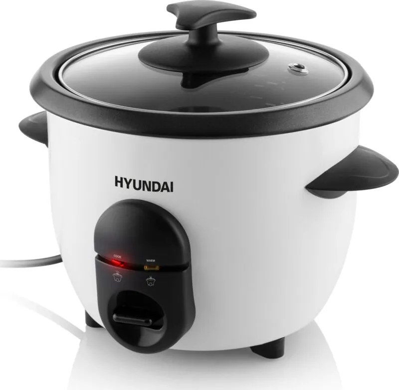Hyundai RC060 cuociriso argento con capacità di 0,6 L