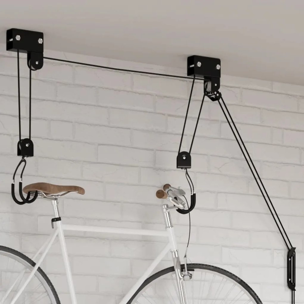 Sollevatore Per Bici Con Supporto A Soffitto 57 Kg /