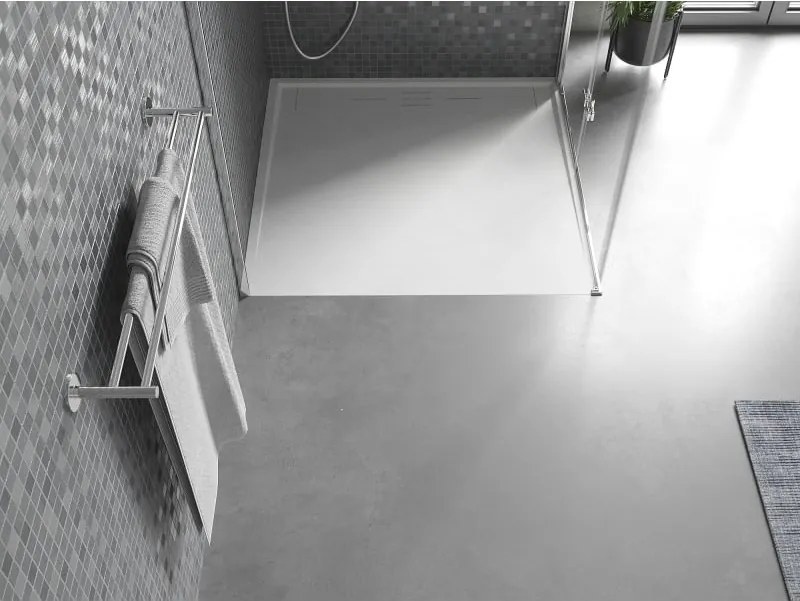 Mexen Amon piatto doccia quadrato SMC 100 x 100 cm, bianco - 4F101010