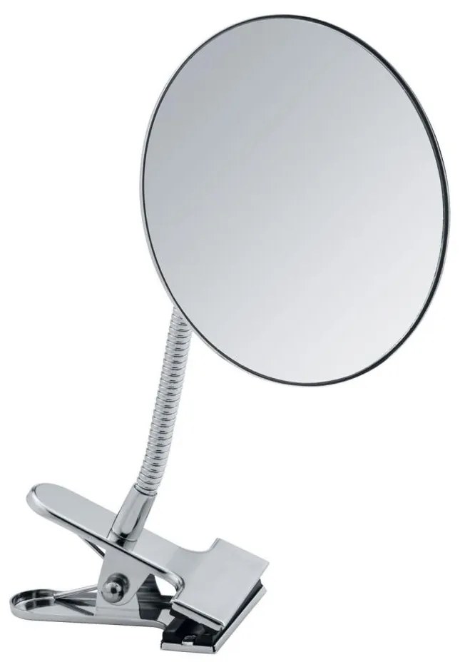 WENKO 22195100 - Specchio cosmetico CLIP 15x27 cm cromo lucido