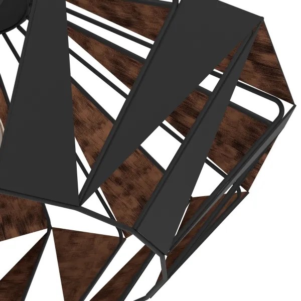 Eglo 43399 - Plafoniera CARLTON 6 1xE27/60W/230V