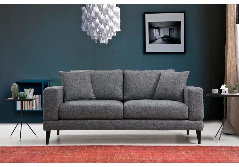 Divano grigio scuro 180 cm Nordic - Balcab Home