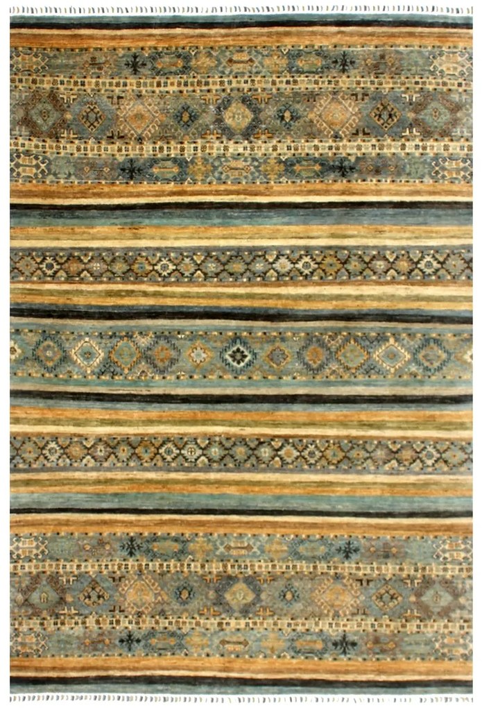 Samarkand Tappeto 240x180 (Pakistan) Annodato A Mano