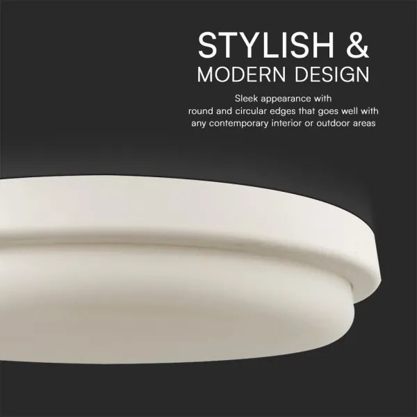 Plafoniera LED da bagno LED/24W/230V 6500K IP54 diametro 24 cm