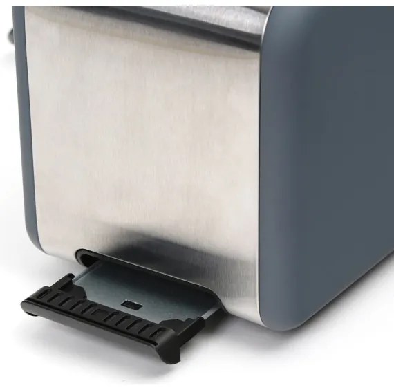 Tostapane a due fori 900W/230V inox/grigio
