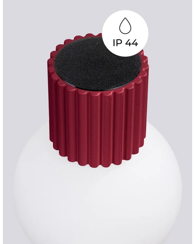 Lampada da parete burgundy Orbital – Sollux