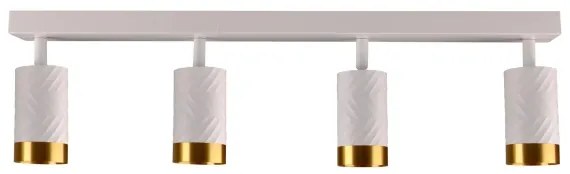 Faretto ARRAS 4xGU10/10W/230V bianco