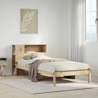 Letto Libreria senza Materasso 100x200 cm in Legno di Pino 3321565