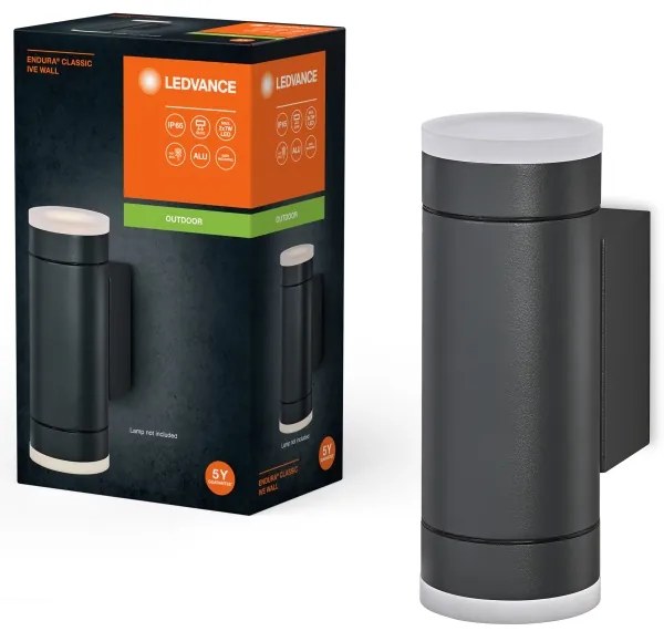 Ledvance - Applique da esterno IVE 2xGU10/35W/230V IP65