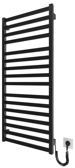 Scaldasalviette a scala HF OXFORD 255W/230V 117x53 cm nero