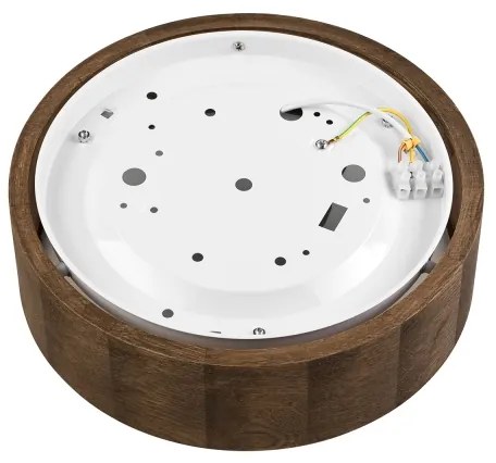 Brilagi - Lampada LED da soffitto CARVALHO 1xE27/60W/230V noce 27 cm