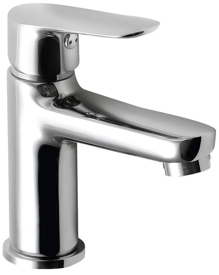 Rubinetto per lavandino in argento lucido verticale Small – Sapho