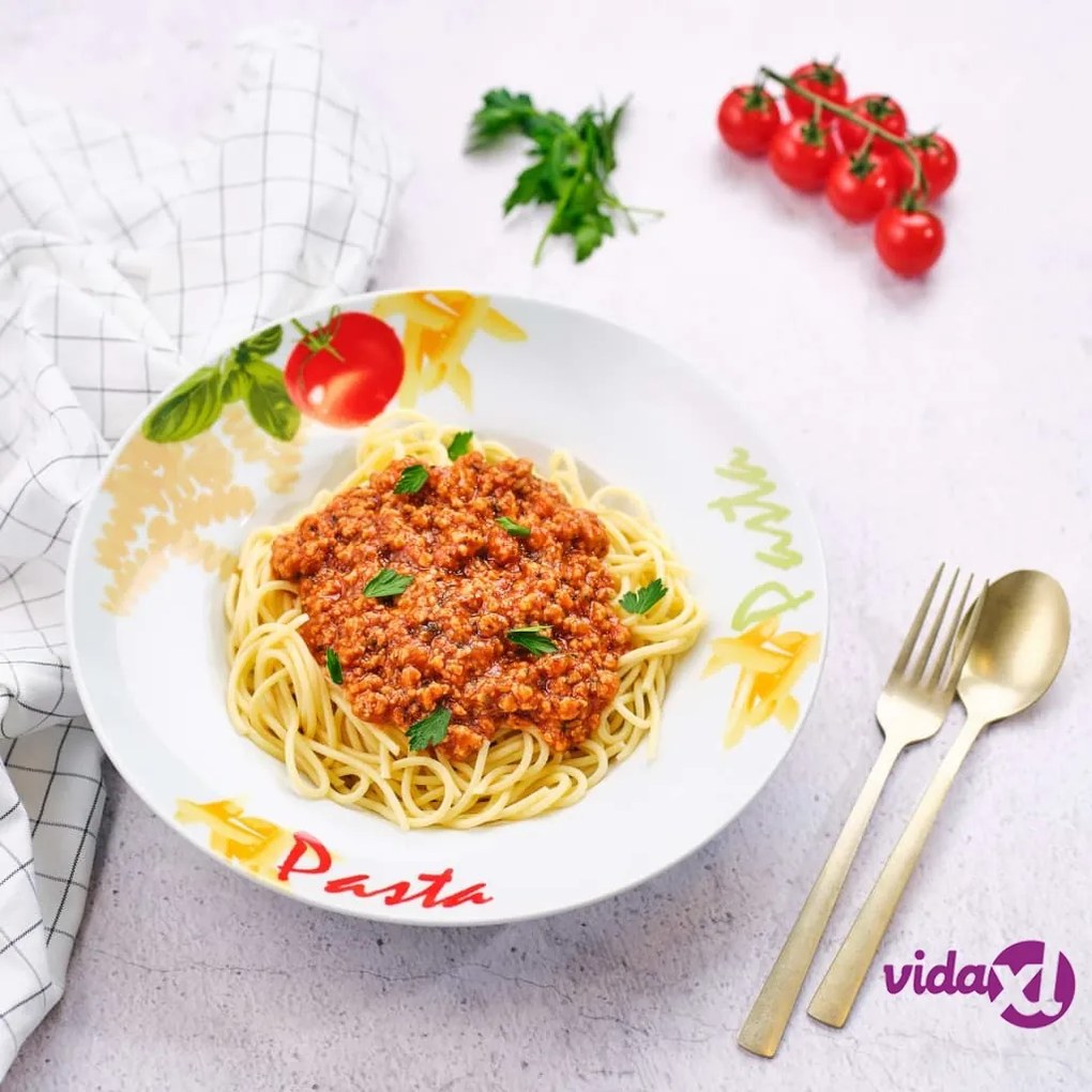 Cosy & Trendy Cosy & Trend Piatto per Pasta Deco 6pz 27,5 cm Multicolore