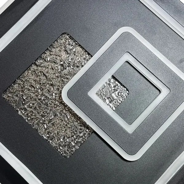 Plafoniera LED dimmerabile LED/110W/230V nero + telecomando