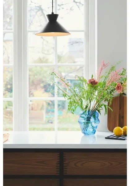 Nordlux - Lampadario a sospensione con filo DIAL 1xE27/40W/230V nero