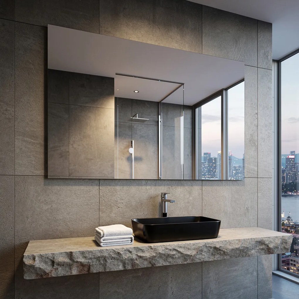 Specchio rettangolare da parete L197