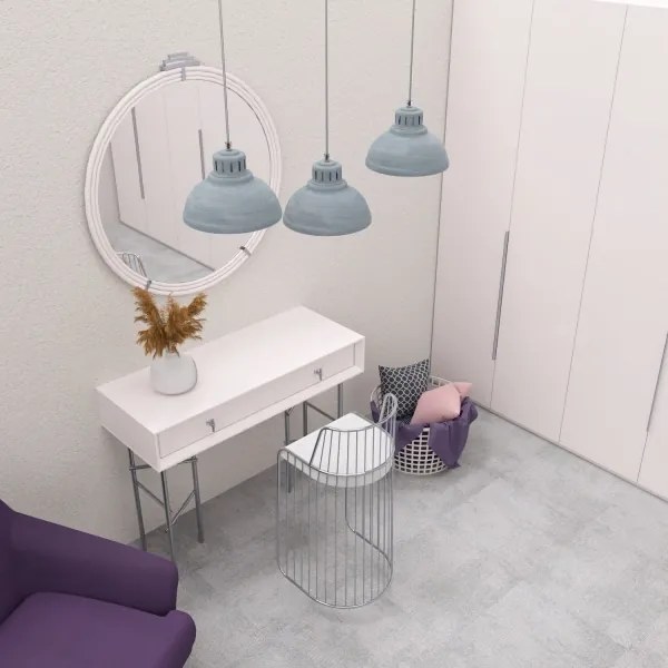 Lampadario a sospensione con filo SVEN 3xE27/15W/230V grigio