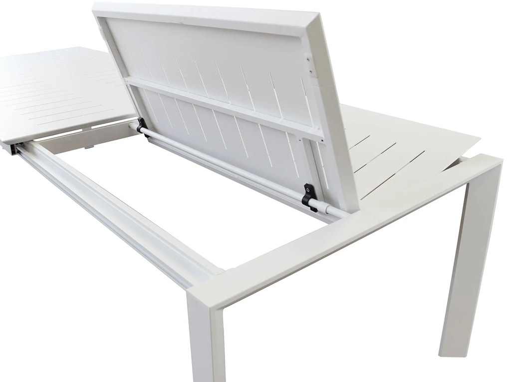 KIRK - tavolo da giardino in alluminio allungabile 200/300 x 110 cm