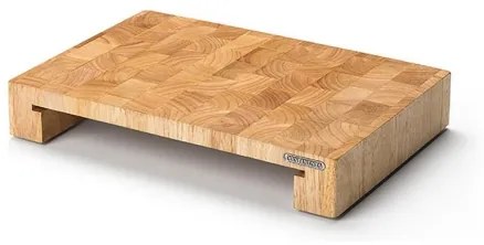 Continenta C4026 - Tagliere da cucina con vasca 39 x 27 cm gomma fig