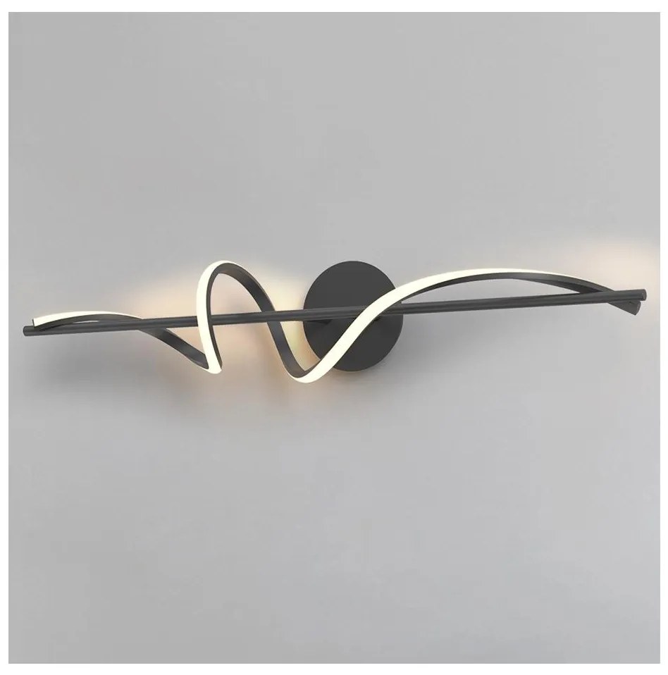 ONLI - Applique a LED TWIST LED/25W/230V 4000K nero