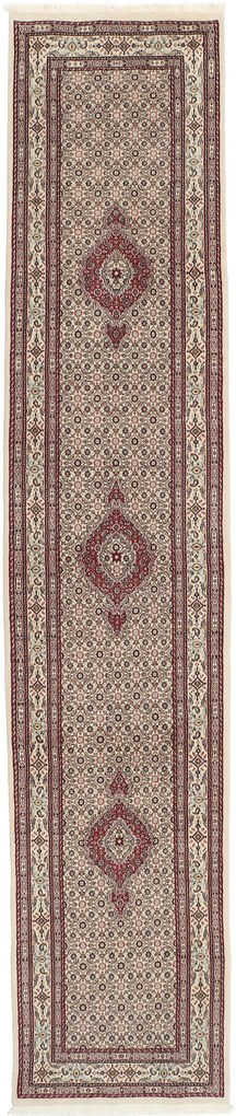 Moud Tappeto 80x390 (Iran) Annodato A Mano
