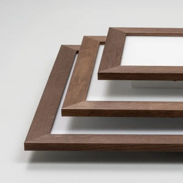 Brilagi - Plafoniera LED SLIMFRAME WOOD LED/25W/230V 34x34 cm marrone scuro