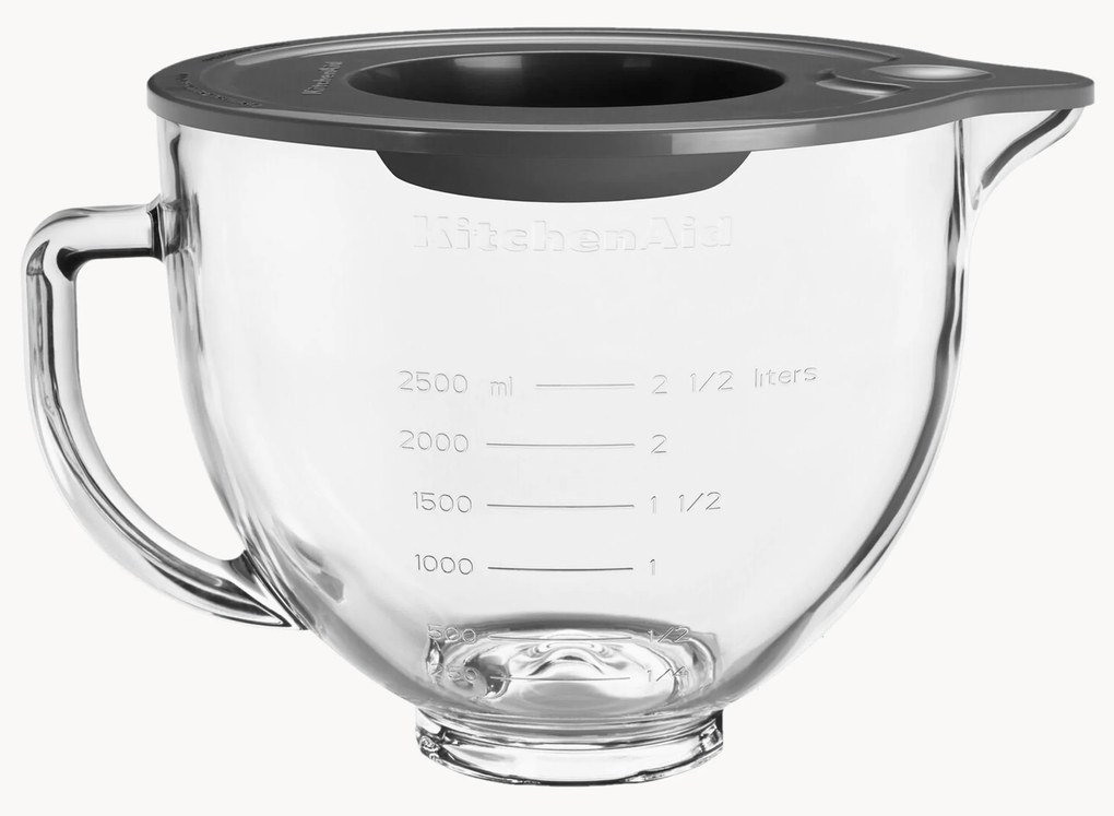 Ciotola in vetro con coperchio Artisan, 4,7 L