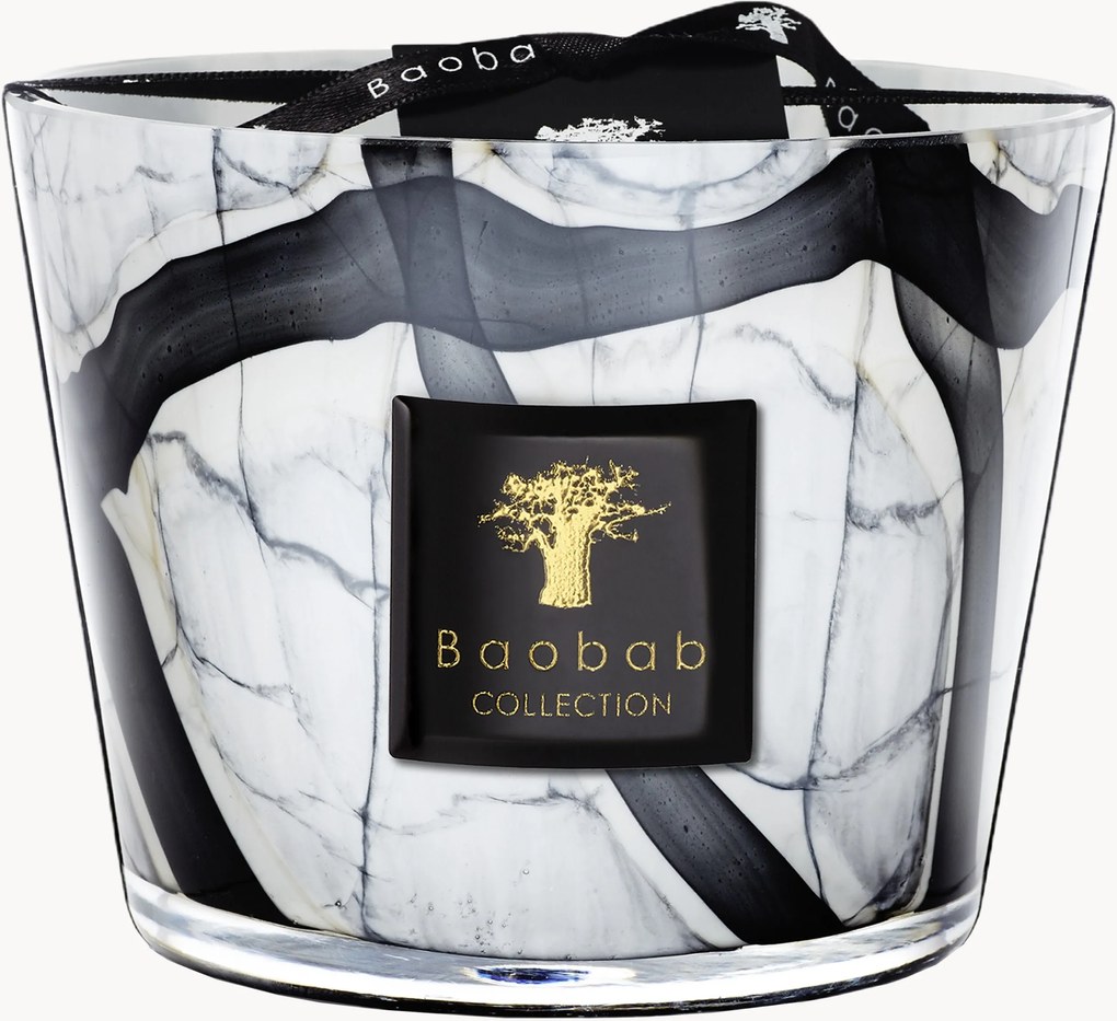 Candela profumata Stones (cuoio, rosa, prugna)