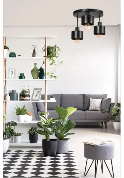 Lampadario a plafone BODO 3xE27/60W/230V