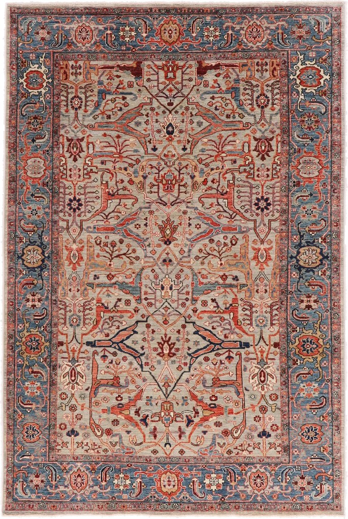 Heriz Tappeto orientale 190 x 280 (Pakistan) Annodato A Mano