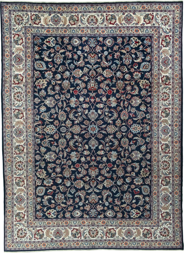 Mashad Tappeto persiano 290x400 Blu (Iran) Annodato A Mano