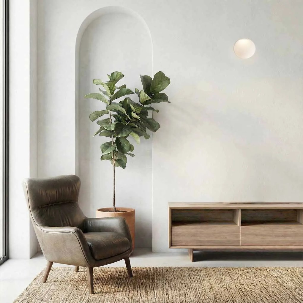 Applique da Incasso Segnapasso GU10 in Gesso Pitturabile